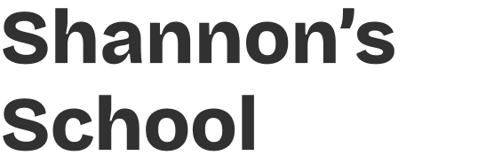 shannon's school logo